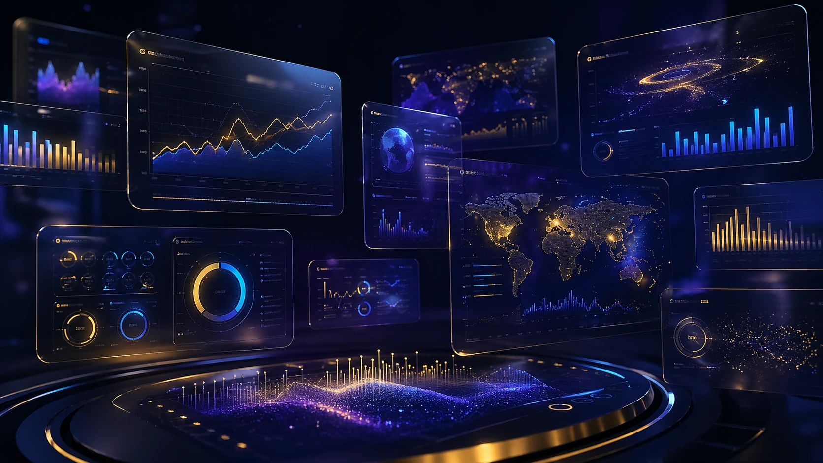 AI SaaS product dashboard